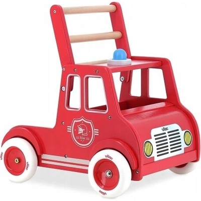 Vilac Vozík pro výuku chůze Hasičské auto