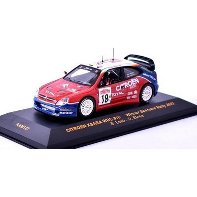 WRC Ixo Citroen Xsara 18 Rally Sanremo 2003 1:43