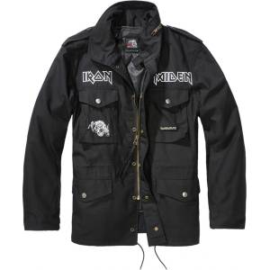 BRANDIT мъжко яке Iron Maiden - M65 - BRANDIT - 61058-черно