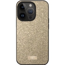 Pouzdro Sulada elegantní třpytivé iPhone 14 Pro Max - zlaté