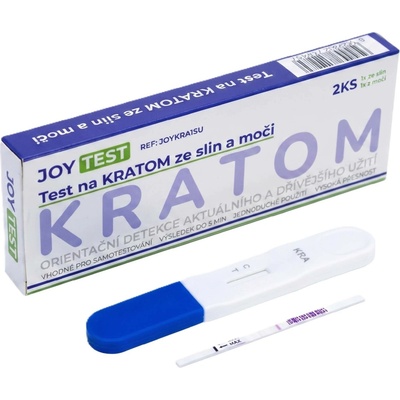 JoyTest Drogový test na kratom (KRA) ze slin i moči (1+1 ks)