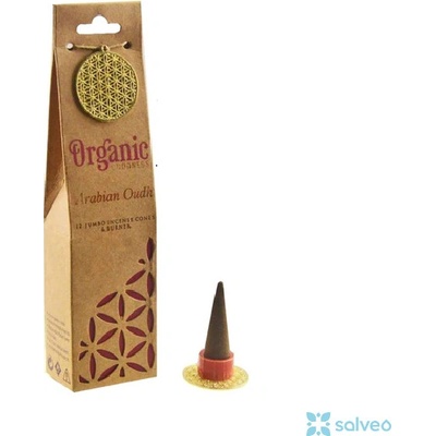 Organic Vonné kužílky ARABIAN OUDH 12 ks – Zboží Dáma