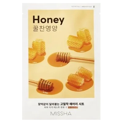 MISSHA Airy Fit Sheet Mask Honey - Текстилна маска за лице с мед 19гр