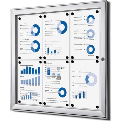 Jansen Display vitrína SC S 6 x A4