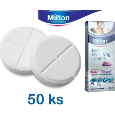 Milton sterilizační tablety 50 ks – Zboží Dáma