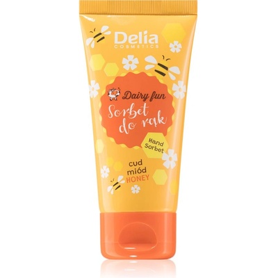 Delia Cosmetics Dairy Fun подхранващ крем за ръце Honey 50ml
