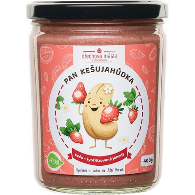 Ořechová másla z Jižní Moravy Pan Kešujahůdka 400 g