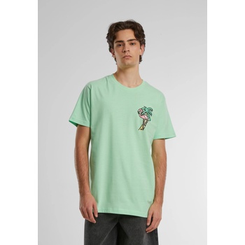 Mister Tee Тениска Flamingo T-Shirt Round Neck neo mint XXLUB-MT550-02533 - Тъмносив, размер XS