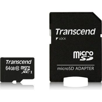 Transcend microSDXC 64GB Class 10 300x TS64GUSDXC10
