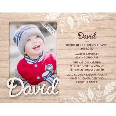 Albi Fotorámeček se jménem - David