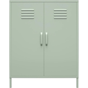 Støraa Зелено метално шкафче 40x102x80 cm Mission District - Støraa (3384918COMDK)