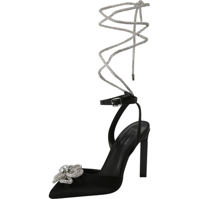 Call It Spring Дамски обувки на ток с отворена пета 'blossomm' черно, размер 7.5
