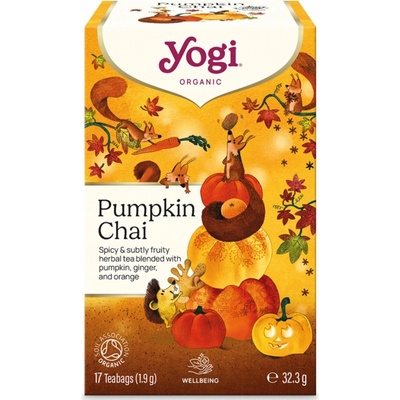 Yogi Tea Podzimní čaj Pumpkin Chai bio 32,3 g