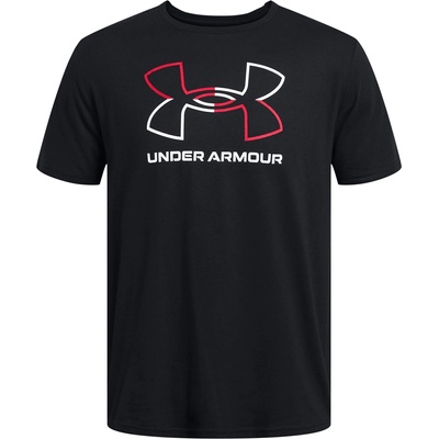 Under Armour Foundation Short Sleeve Mens - Black/White