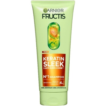 Garnier Fructis Keratin Sleek N°1 Shampoo 200 ml
