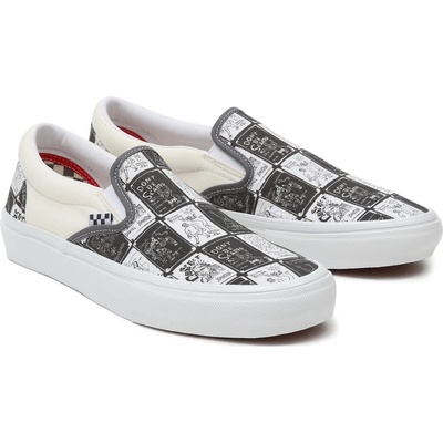 Vans Skate slip on Daniel Johnston raven 22