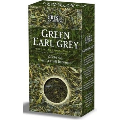 Grešík Green Earl Grey zelený čaj 70 g