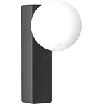 Open Design OR85556 - Стенно осветително тяло BOLETTA за баня 1xG9/8W/230V IP44 черно (OD0008)