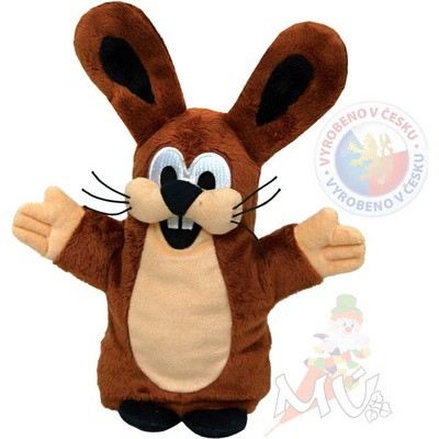 Moravská ústředna Brno Zajíc 28cm maňásek Krtek a kamarádi Miler Zdeněk – Zboží Dáma