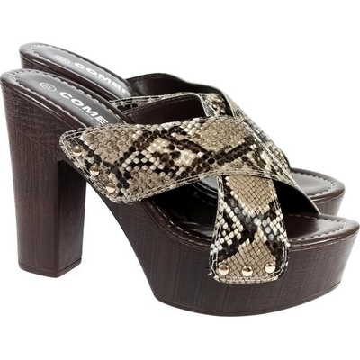 Dámske dreváky MIRINIA hnedé