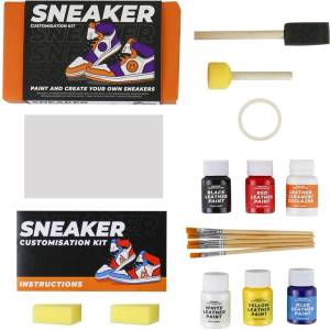 Gift Republic Творчески комплект за маратонки Sneaker Customisation Kit, 22 части