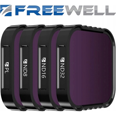Freewell sada štyroch ND filtrov Standard Day pre GoPro HERO9 a HERO10 Black FW-H9B-STD