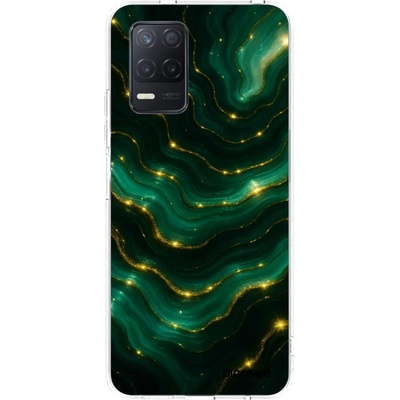 Picasee silikonový průhledný obal pro Realme 8 5G - Emerald – Zboží Živě