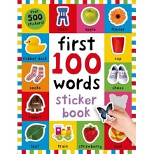 First 100 Words Sticker Book: Over 500 Stickers Priddy Roger Paperback