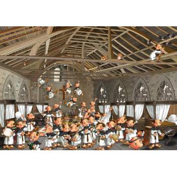 Grafika - Puzzle François Ruyer - Dortoir - 1 000 piese