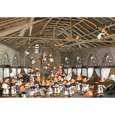 Grafika - Puzzle François Ruyer - Dortoir - 1 000 piese