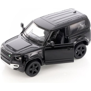Kinsmart Метална количка Kinsmart - Land Rover Defender 90, 1: 36, черен (54094)