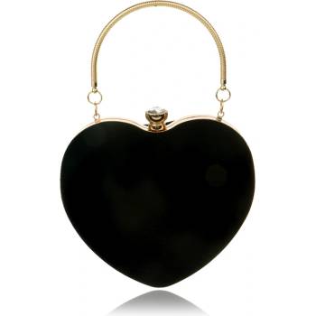 Черна чанта сърце - Penelope
