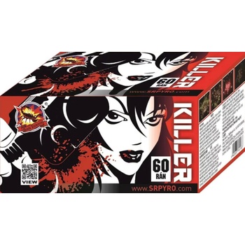 Ohňostroj Killer 60 ran 16 mm