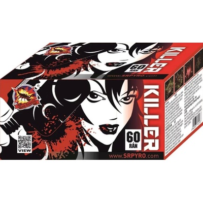 Ohňostroj Killer 60 ran 16 mm