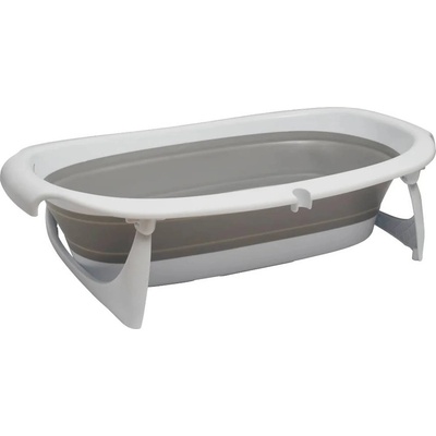Vital Baby Сгъваема бебешка вана Vital Baby - Hygiene, сива/бяла (V-444862)