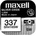 Maxell Бутонна батерия сребърна maxell sr416 sw 1.55v -337- 1.55v (sr416 sw)