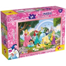 Liscianigiochi Obojstranné Maxi Princezná. Princezné 74082 LISCIANI 24 dielov