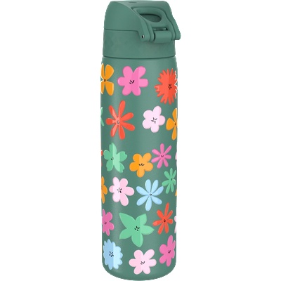 ION8 Бутилка за вода Ion8 Print, мет, 600ml, Floral (32035-А-ЦВЕТЕН)