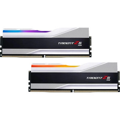 G.Skill Trident Z5 RGB Silver DDR5 64GB 6000MHz CL32 (2x32GB) F5-6000J3238G32GX2-TZ5RS