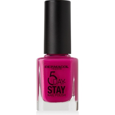 Dermacol 5 Day Stay lak na nehty 17 Pink Affair 11 ml