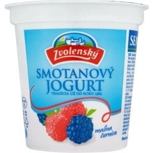 Zvolenský Smotanový jogurt malina černica 145 g