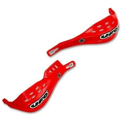 UFO kryty páček ALU JUMPY barva červená (s upevněním 22mm)