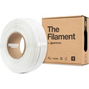 Spectrum The Filament" от Spectrum TF-24246, ReFill, PETG Lite, 1, 75 мм, 1000 г, Бял (White) (TF-24246)