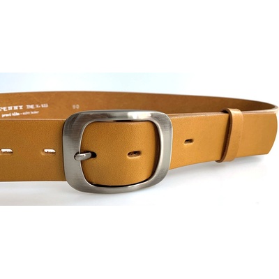 Penny Belts dámský kožený opasek 9933 pískový