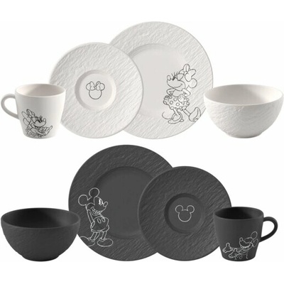 Villeroy & Boch Raňajková súprava Manufac. Rock Mickey Mouse 8 ks