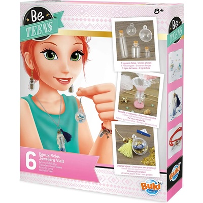 Buki France Творчески комплект Buki Be Teens - Направи си сам бижута с епруветки (BKBE115)