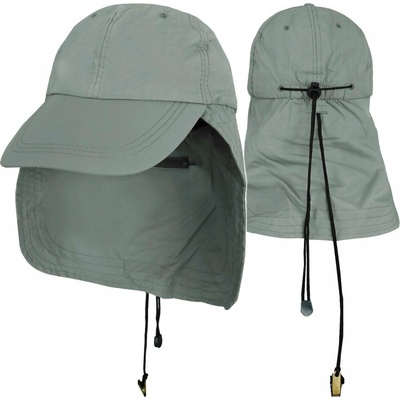 Fox Outdoor šedo-zelená s ochranou krku