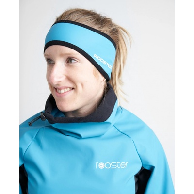 Rooster Sailing Rooster Aquafleece headband modrozelená