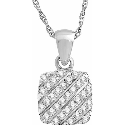 VIPgold Zlatý diamantový prívesok PD17723b