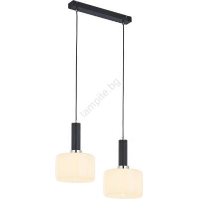 JUPITER 1862 - VA2 - Полилей на въже VANES 2xE27/60W/230V (10701862)